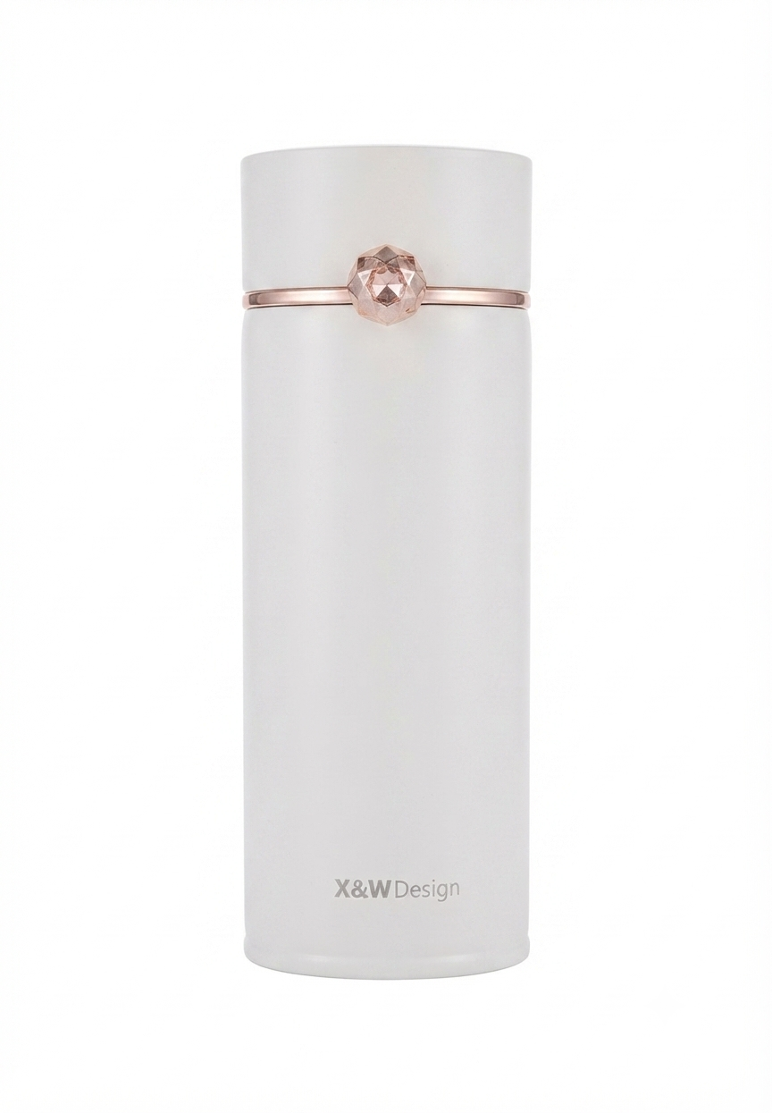 مینی فلاسک سفید لاکچری x&w design
