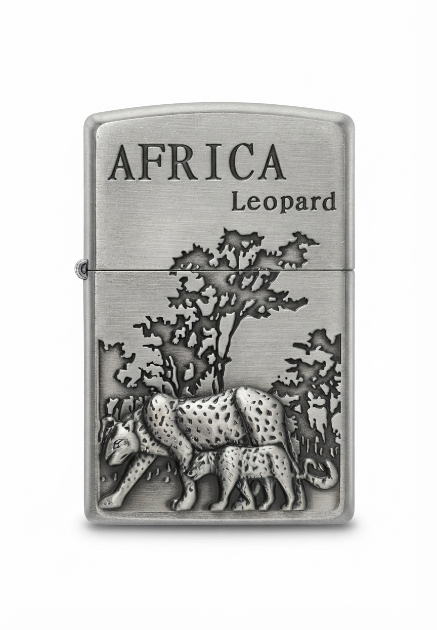 فندک طرح زیپو طرح آفریقا Africa