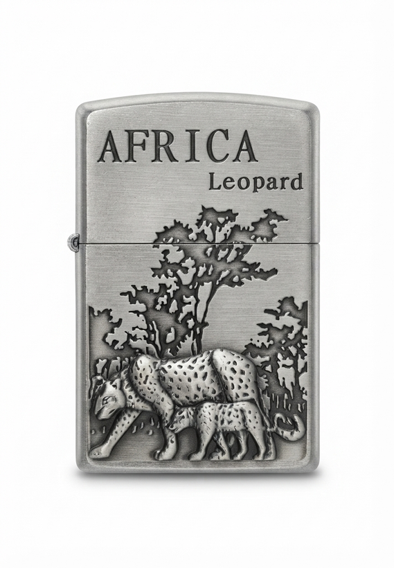 فندک طرح زیپو طرح آفریقا Africa
