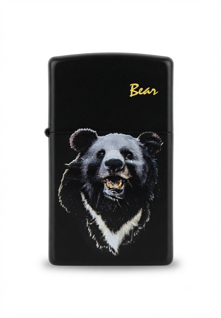 فندک طرح خرس bear شعله اتمی