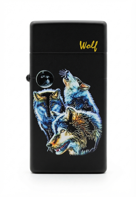 فندک طرح گرگ Wolf شعله اتمی