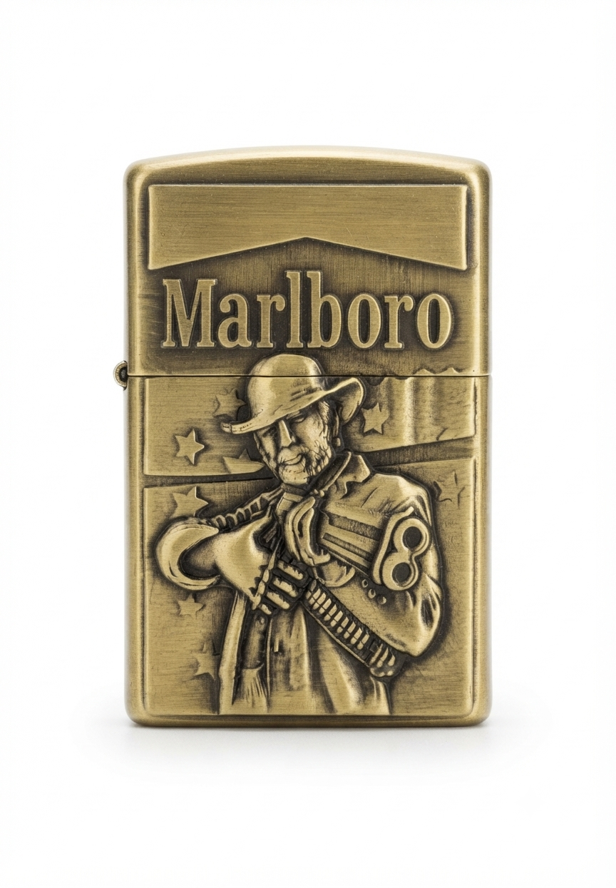 فندک طرح زیپو طرح مارلبرو Marlboro