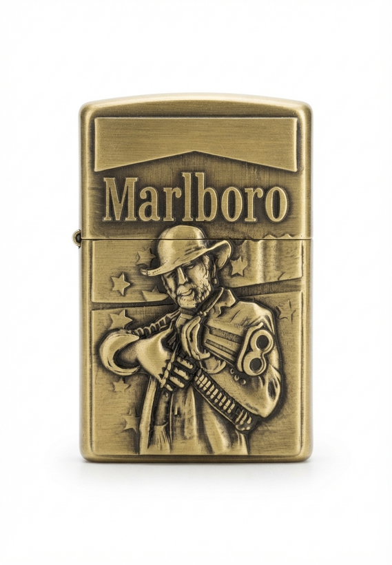 فندک طرح زیپو طرح مارلبرو Marlboro