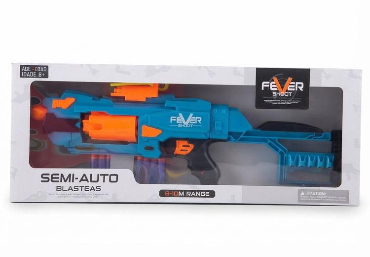 تفنگ FEVER SHOOT تیر ابری اسفنجی با خشاب