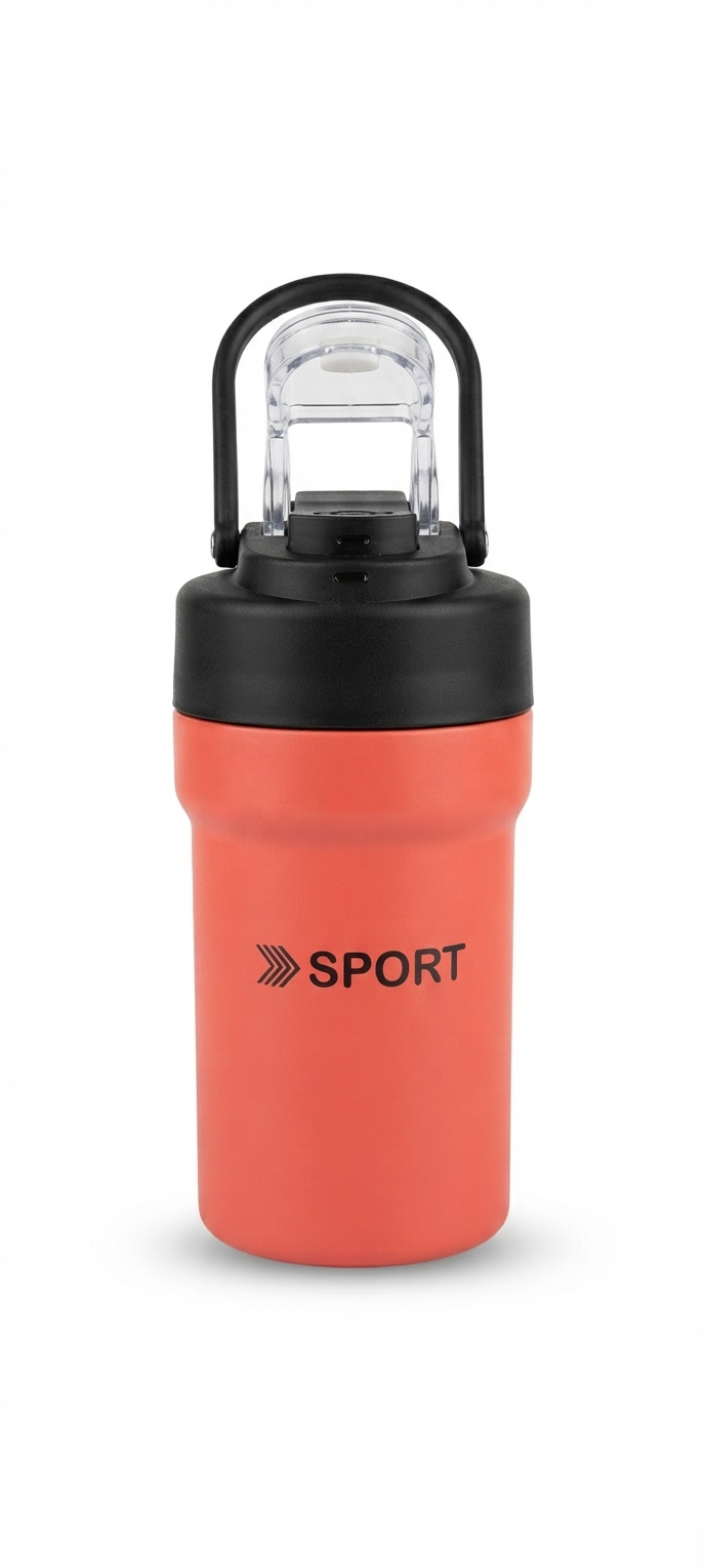 تراول ماگ Sport دوحالته نی دار و آسان نوش دسته دار قفل دار